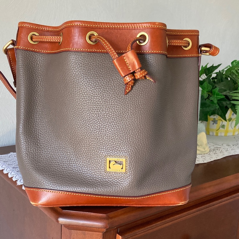 Dooney & Bourke drawstring bucket bag